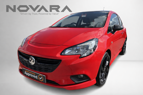 Vauxhall Corsa 1.4i ecoTEC SRi VX Line Nav Black Hatchback 3dr Petrol Manual Euro 6 (90 ps)