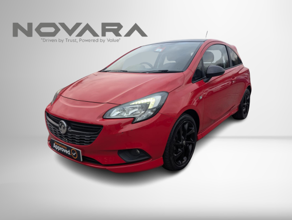 Vauxhall Corsa 1.4i ecoTEC SRi VX Line Nav Black Hatchback 3dr Petrol Manual Euro 6 (90 ps)